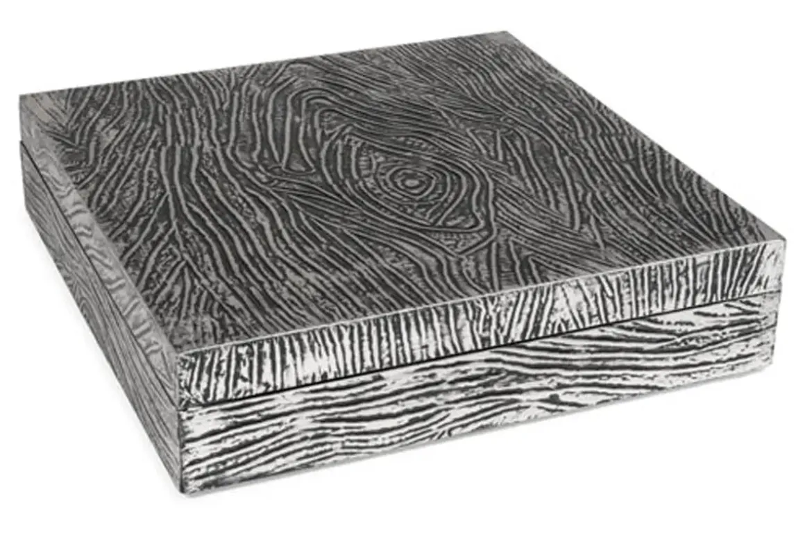 Keldy Box In Silver, Set Of 3