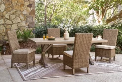 Laguna Heights Outdoor Side Chair In Beige, Set Of 2