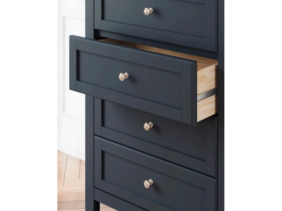 Landocken Chest In Brown/Blue