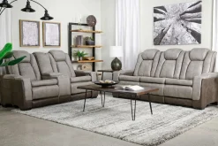 Lantana 2 Power Sofa In Rocky Gray/Brown