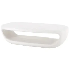 Leyton Outdoor Coffee Table In White