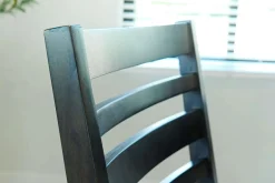 Lincoln Dining Table, 2 Chairs, 2 Arm Chairs & Bench In Dark Espresso