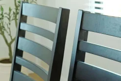 Lincoln Dining Table, 2 Chairs, 2 Arm Chairs & Bench In Dark Espresso