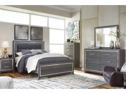Lodanna Dresser In Gray