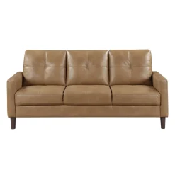 Lois Sofa In Camel Brown