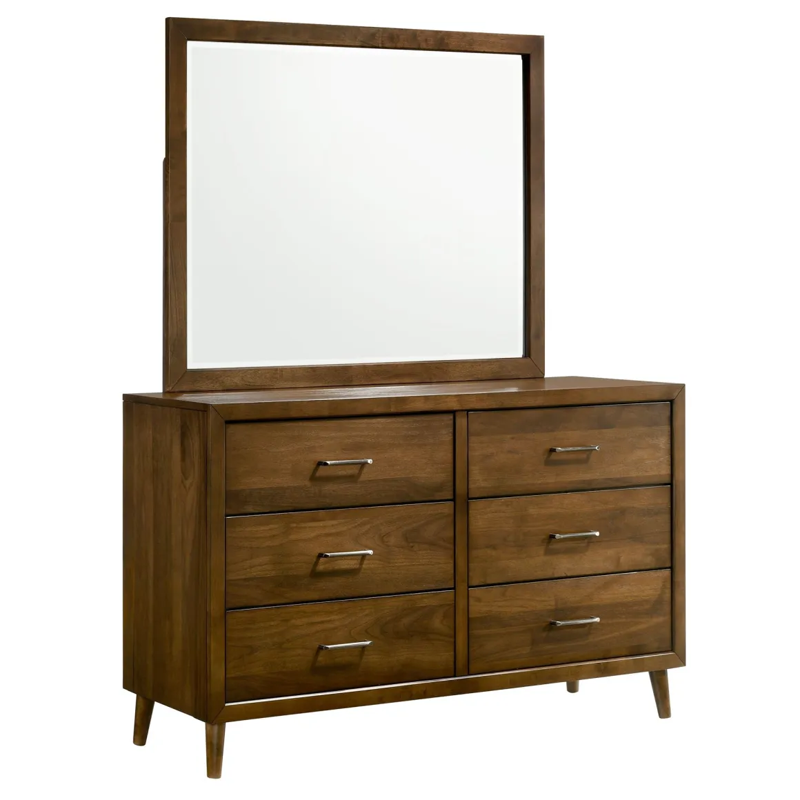 Malibu Mirror In Walnut