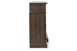 Manning Bluetooth Console W/ Fireplace Insert In White, 68 Inch