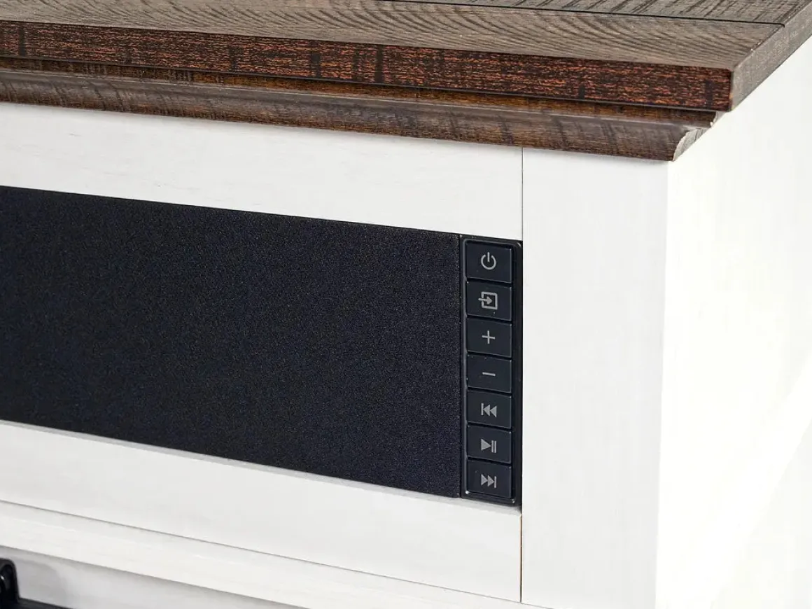 Manning Bluetooth Console In Brown, 68 Inch