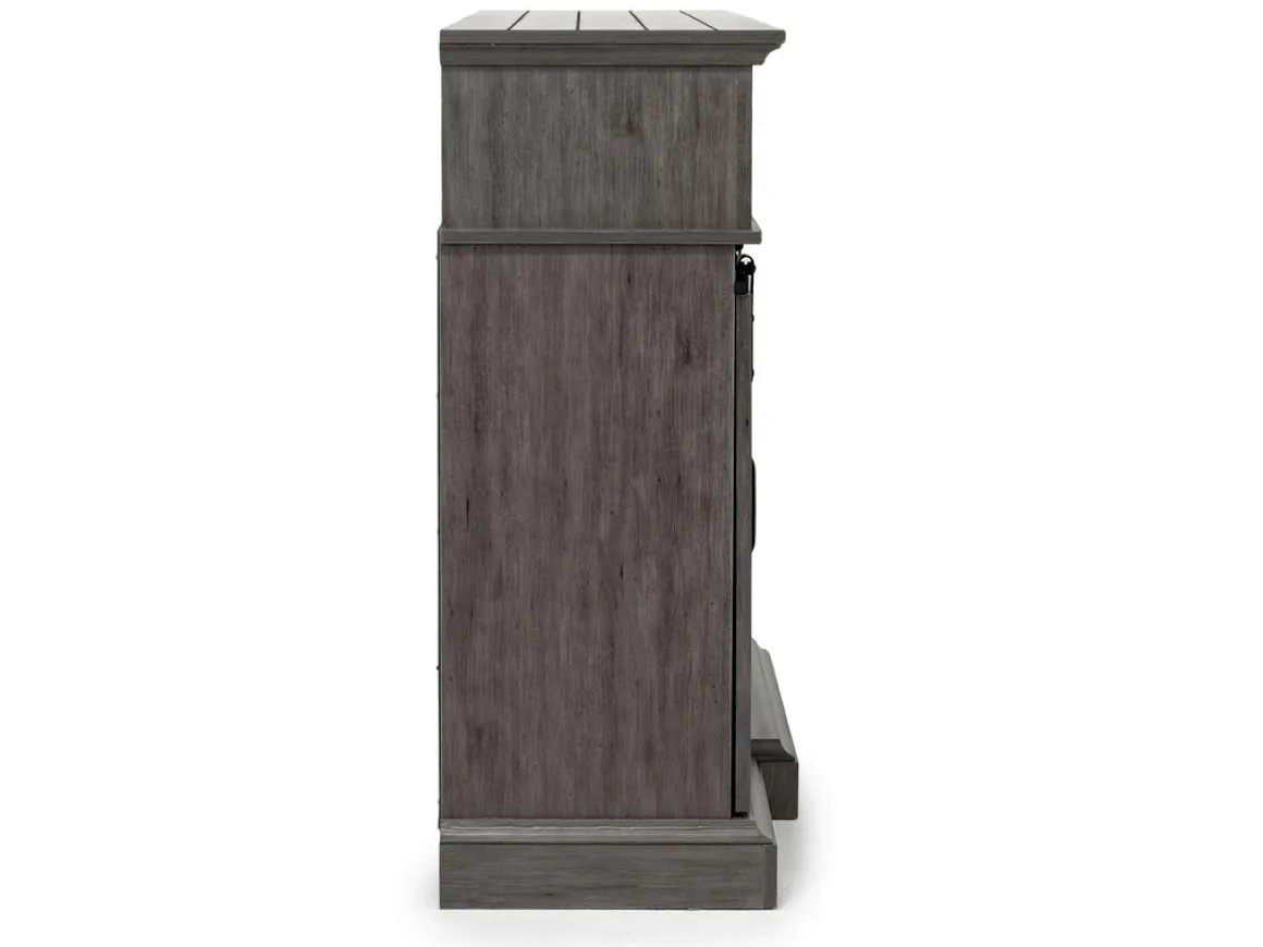 Manning Bluetooth Console In Brown, 68 Inch