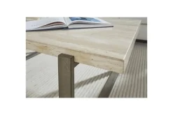 Mario Coffee Table In Travertine