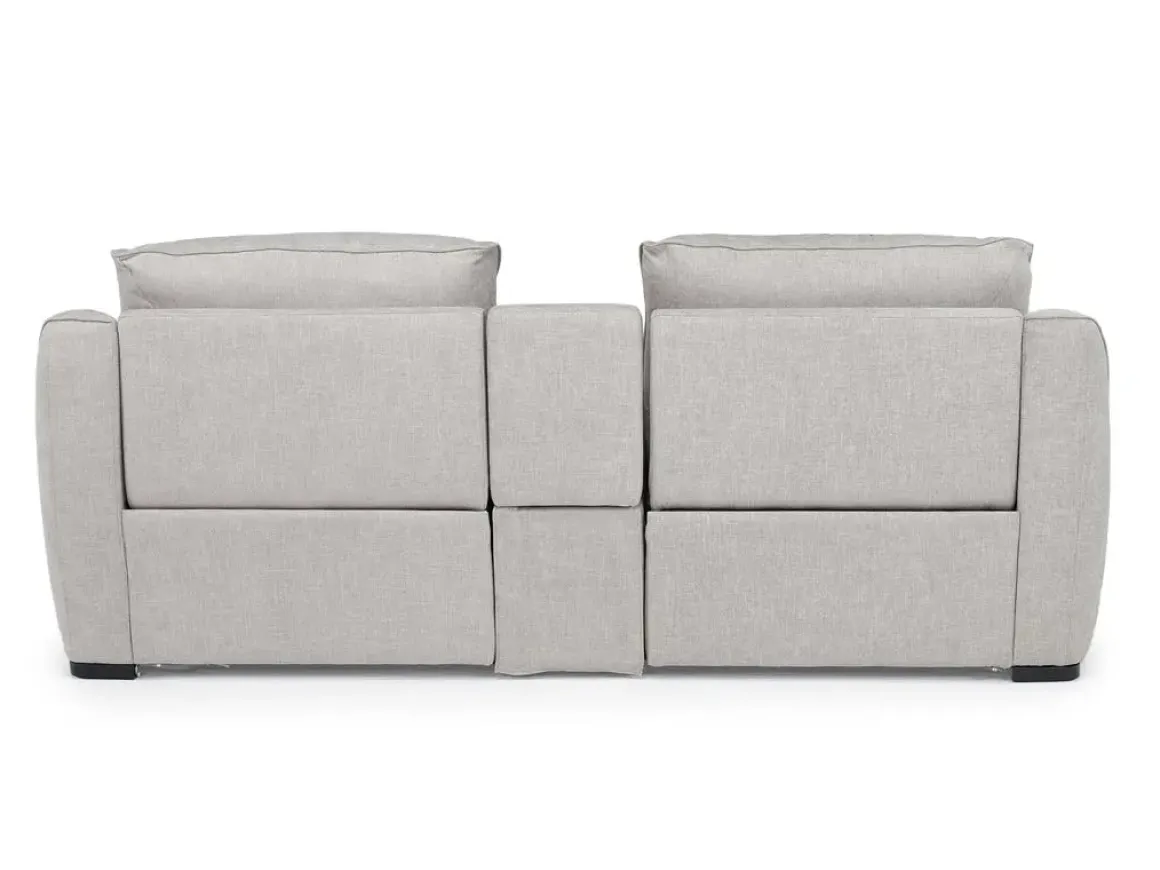 Mayflower 2 Power Audio Console Loveseat In Ashland Sand