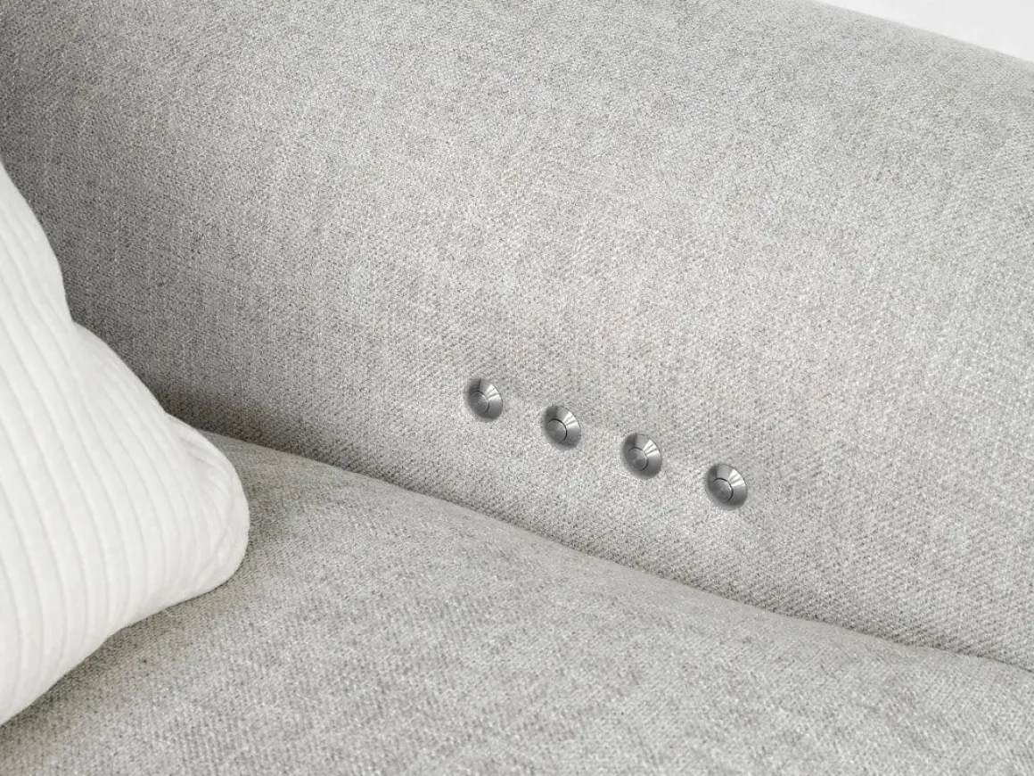 Mayflower 2 Power Audio Console Loveseat In Ashland Sand