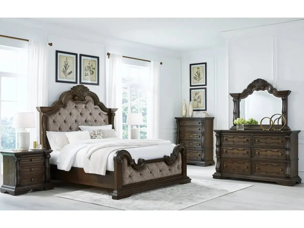 Maylee Mirror In Dark Brown