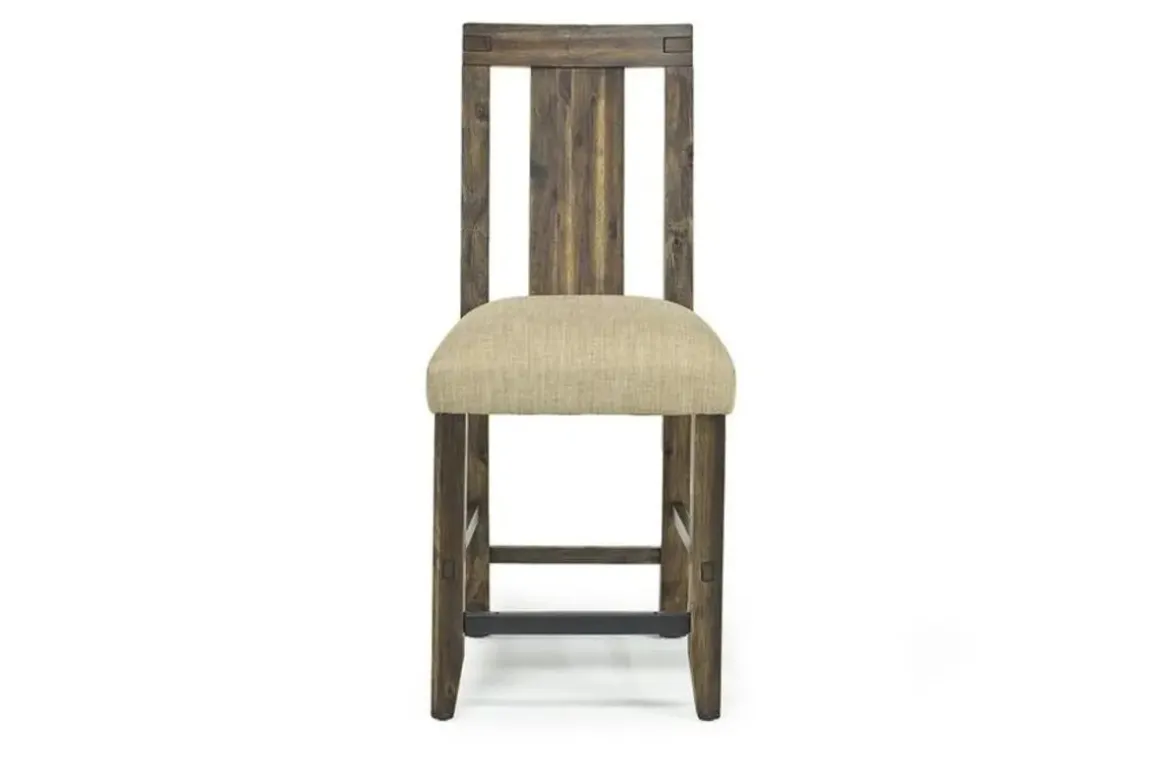 Meadow Counter Height Dining Table & 4 Stools In Brown