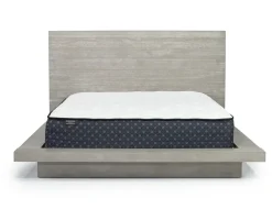 Melbourne Panel Bed, Dresser, Mirror & Nightstand In Brown Mel, Full