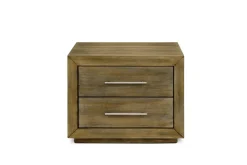 Melbourne Panel Bed, Dresser, Mirror & Nightstand In Brown Mel, Full