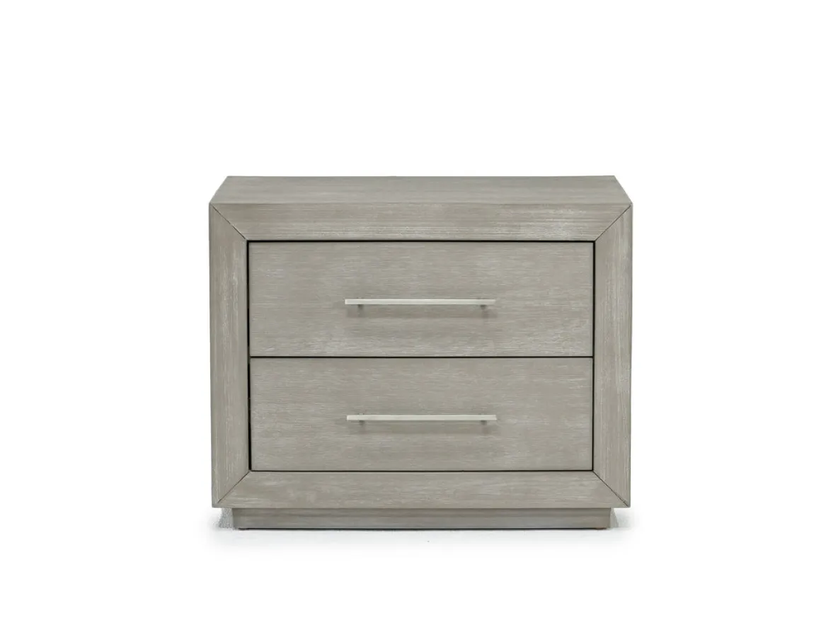 Melbourne Panel Bed, Dresser, Mirror & Nightstand In Brown Mel, Full