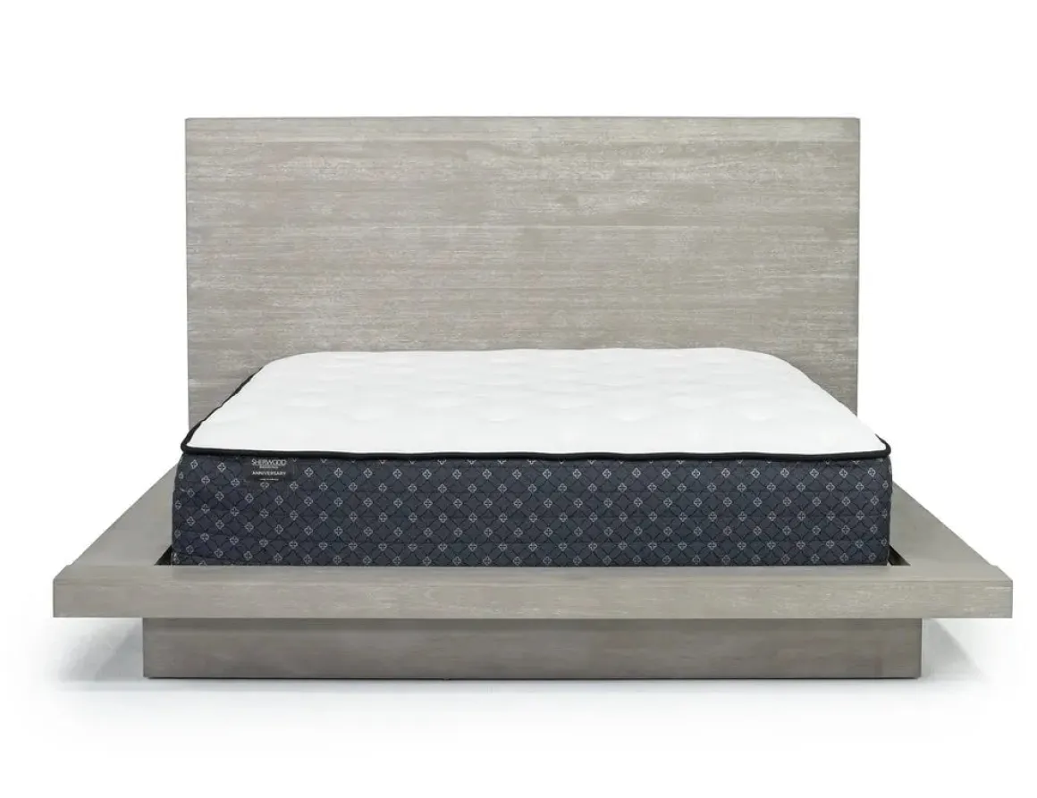 Melbourne Panel Bed, Dresser, Mirror & Nightstand In Brown Mel, Full