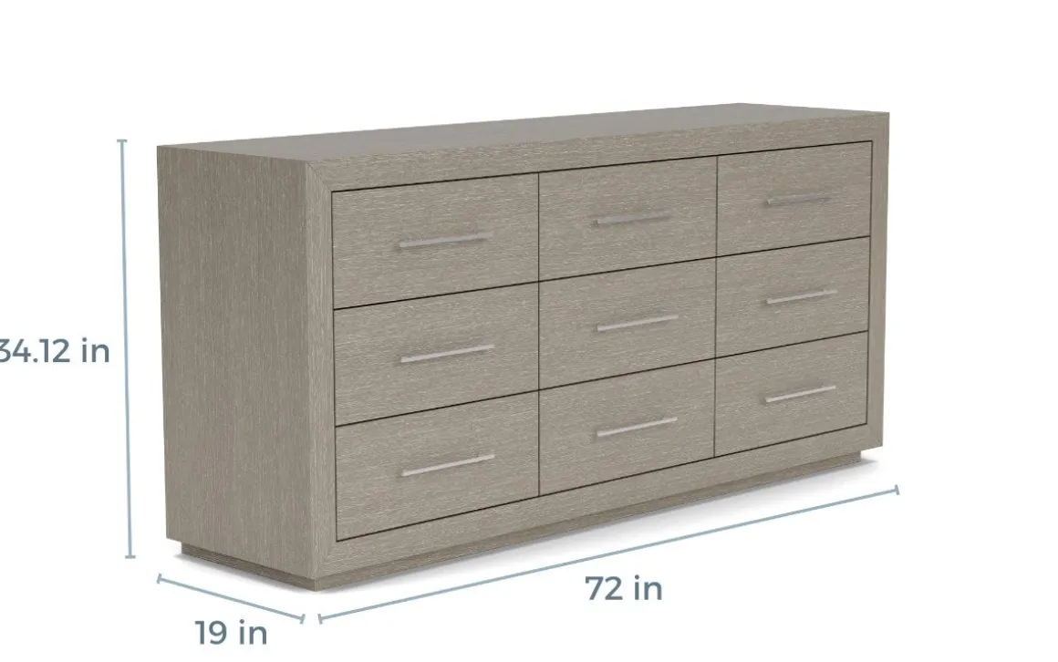 Melbourne Panel Bed, Dresser, Mirror & Nightstand In Brown Mel, Full