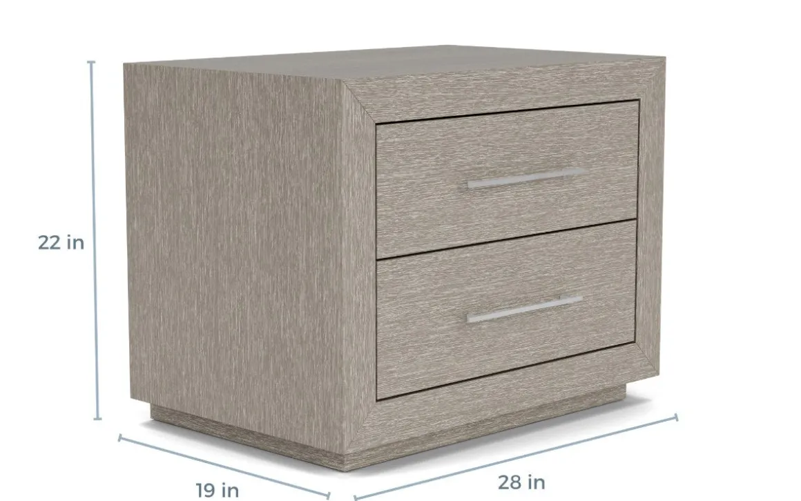 Melbourne Panel Bed, Dresser, Mirror & Nightstand In Brown Mel, Full