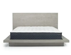 Melbourne Panel Bed, Dresser, Mirror & Nightstand In Brown Mel, Full