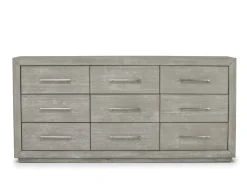Melbourne Panel Bed, Dresser, Mirror & Nightstand In Brown Mel, Full