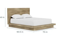 Melbourne Panel Bed In Mineral, Full