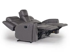 Mia Reclining Sofa & Console Loveseat In Gray