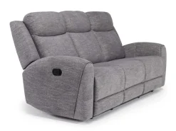 Mia Reclining Sofa & Console Loveseat In Gray