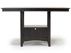 Miami Adjustable Dining Table & 4 Stools In Gray