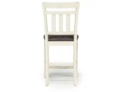 Miami Adjustable Dining Table & 4 Stools In Gray