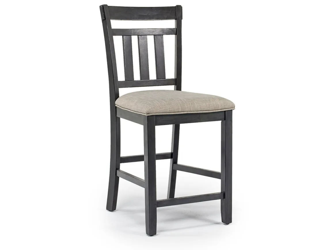Miami Adjustable Dining Table, 4 Stools & Bench In Gray