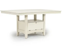 Miami Adjustable Dining Table & 4 Chairs In Gray