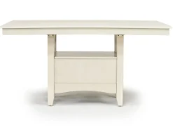 Miami Adjustable Dining Table & 4 Chairs In Gray