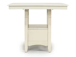 Miami Adjustable Dining Table In Gray