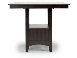 Miami Adjustable Dining Table In Gray