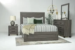 Naialyn Mirror In Gray