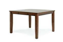 Napa Counter Height Extendable Dining Table & 4 Stools In Brown