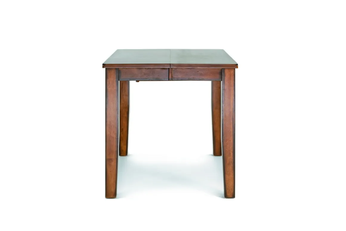 Napa Counter Height Extendable Dining Table & 6 Stools In Brown