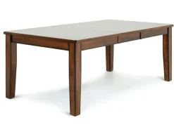 Napa Extendable Dining Table & 4 Chairs In Brown
