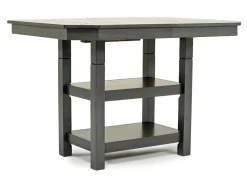 New Haven Adjustable Extendable Dining Table & 4 Chairs In Brown