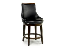 New Haven Counter Height Adjustable Extendable Dining Table & 6 Stools In Brown