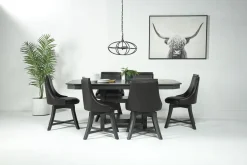 New Haven Side Chair In Brown