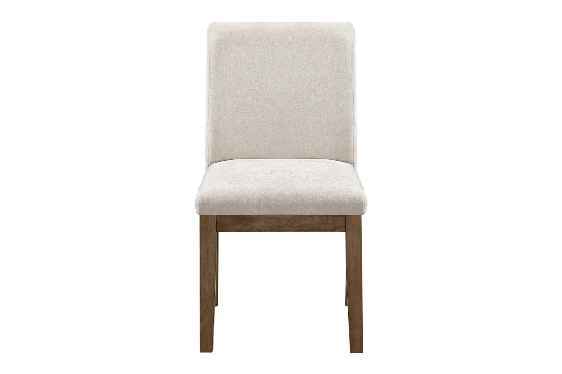 Oaklyn Dining Table, 6 Chairs & 2 Arm Chairs In Brown