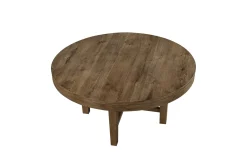 Oaklyn Round Dining Table & 4 Chairs In Brown