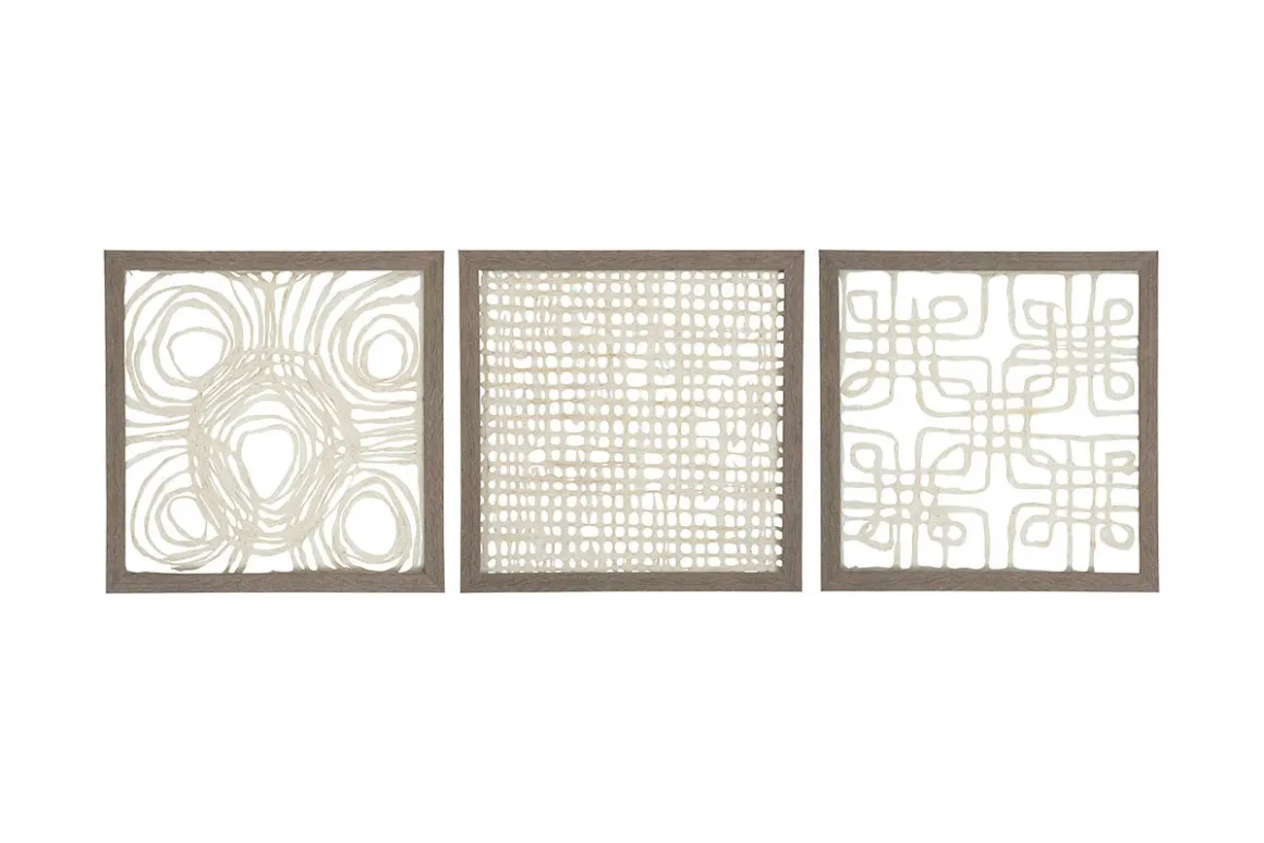 Odella Paper Wall Art, Set Of 3