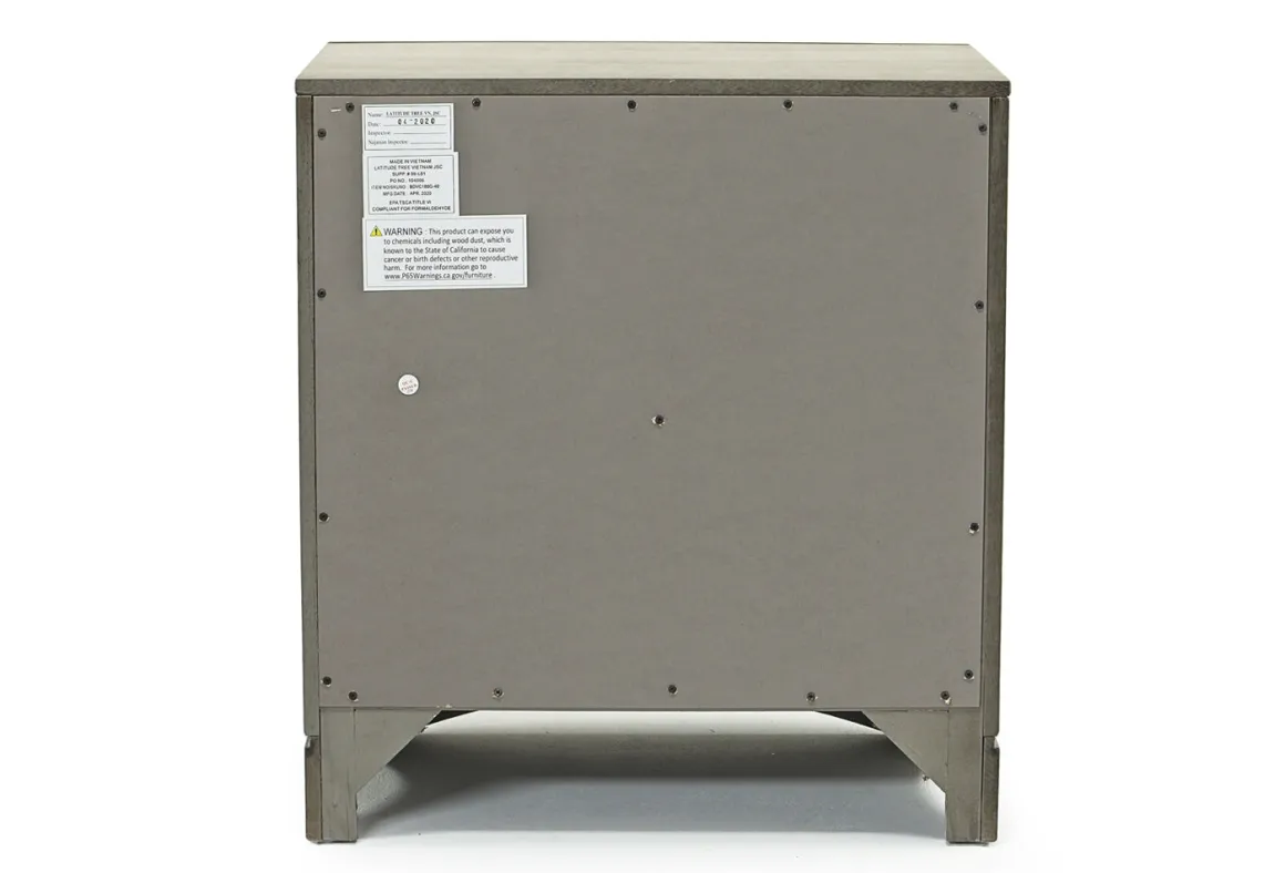 Ontario Nightstand In Gray