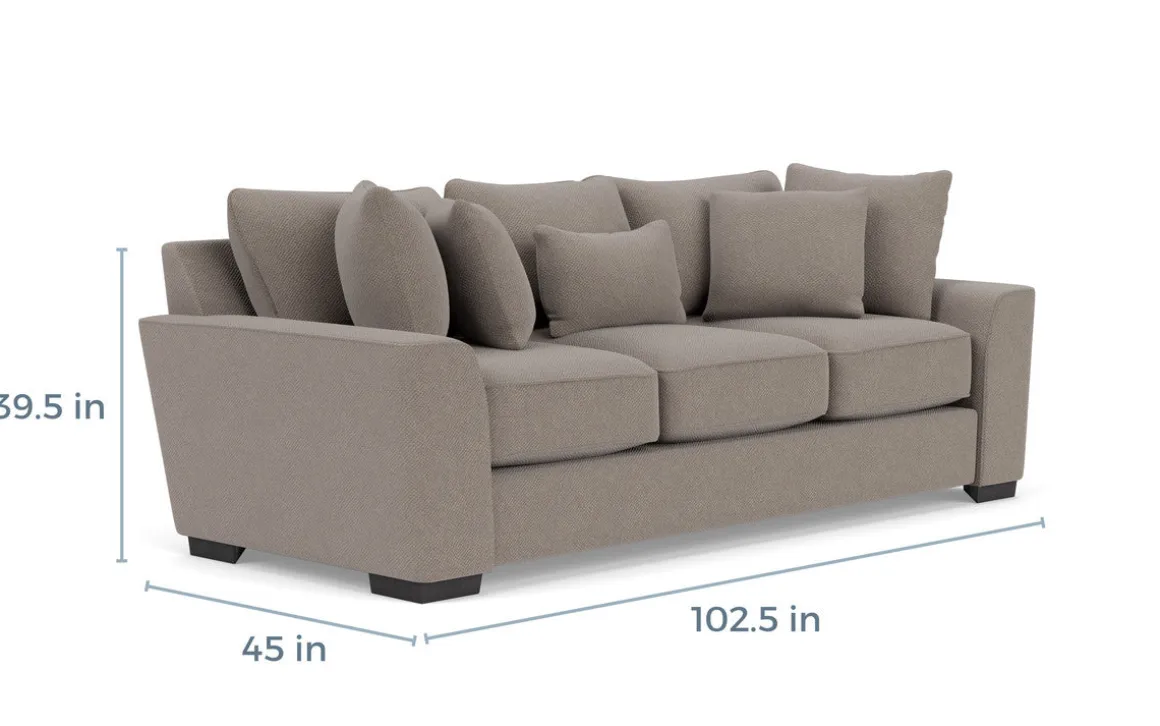 Oracle Queen Sleeper Sofa In Envy Ebony, Down