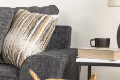 Oracle Sofa & Loveseat In Envy Ebony, Down