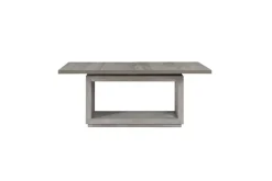 Oxford Dining Table & 4 Chairs & Bench In Basalt Gray